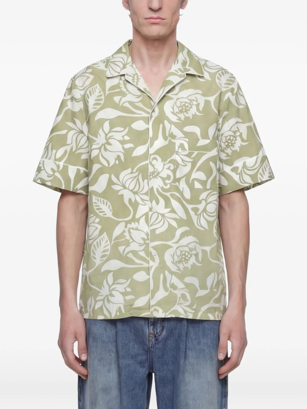 floral shirt - 1
