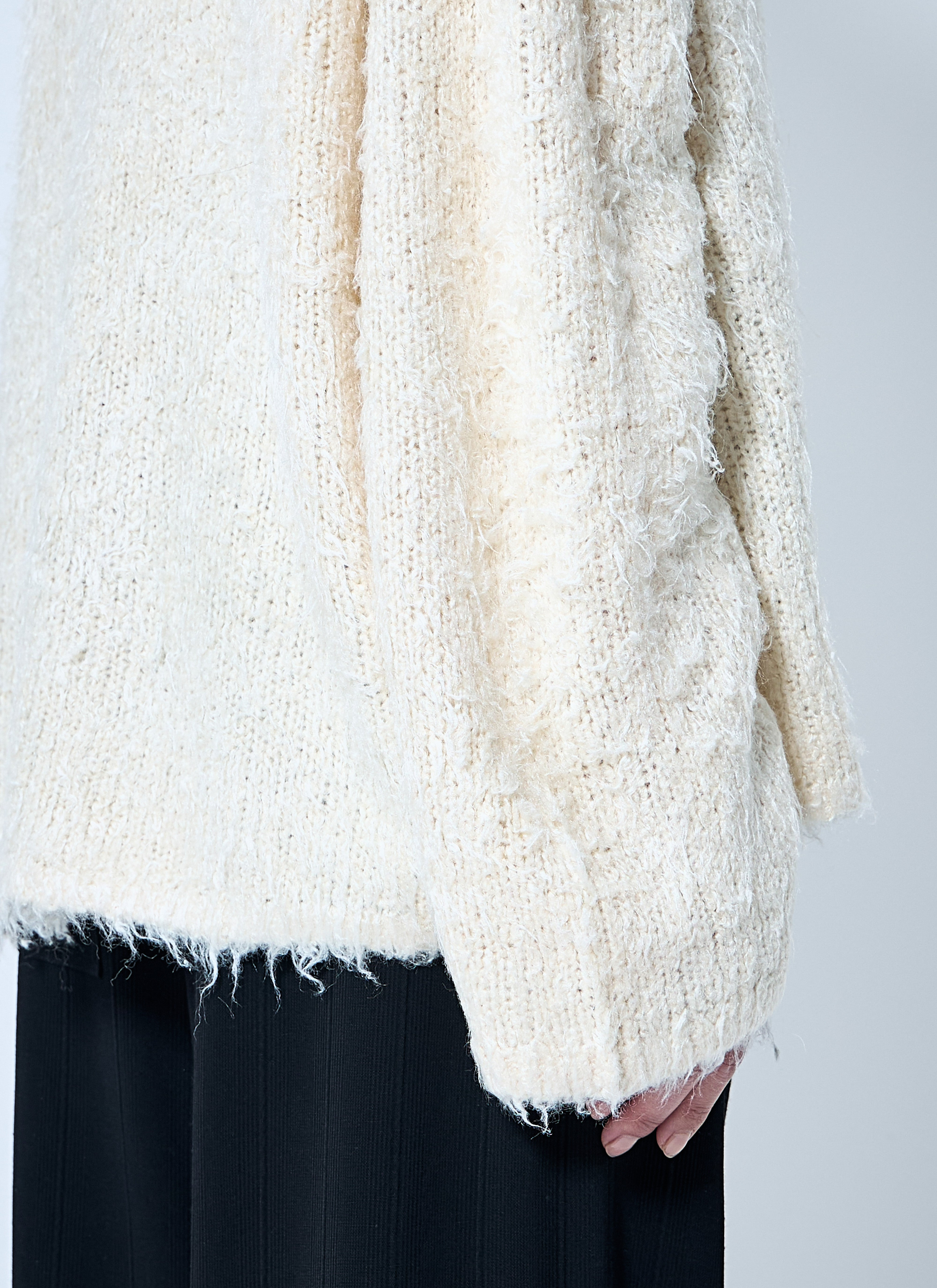 Toteme Women Boxy Silk Sweater - 6