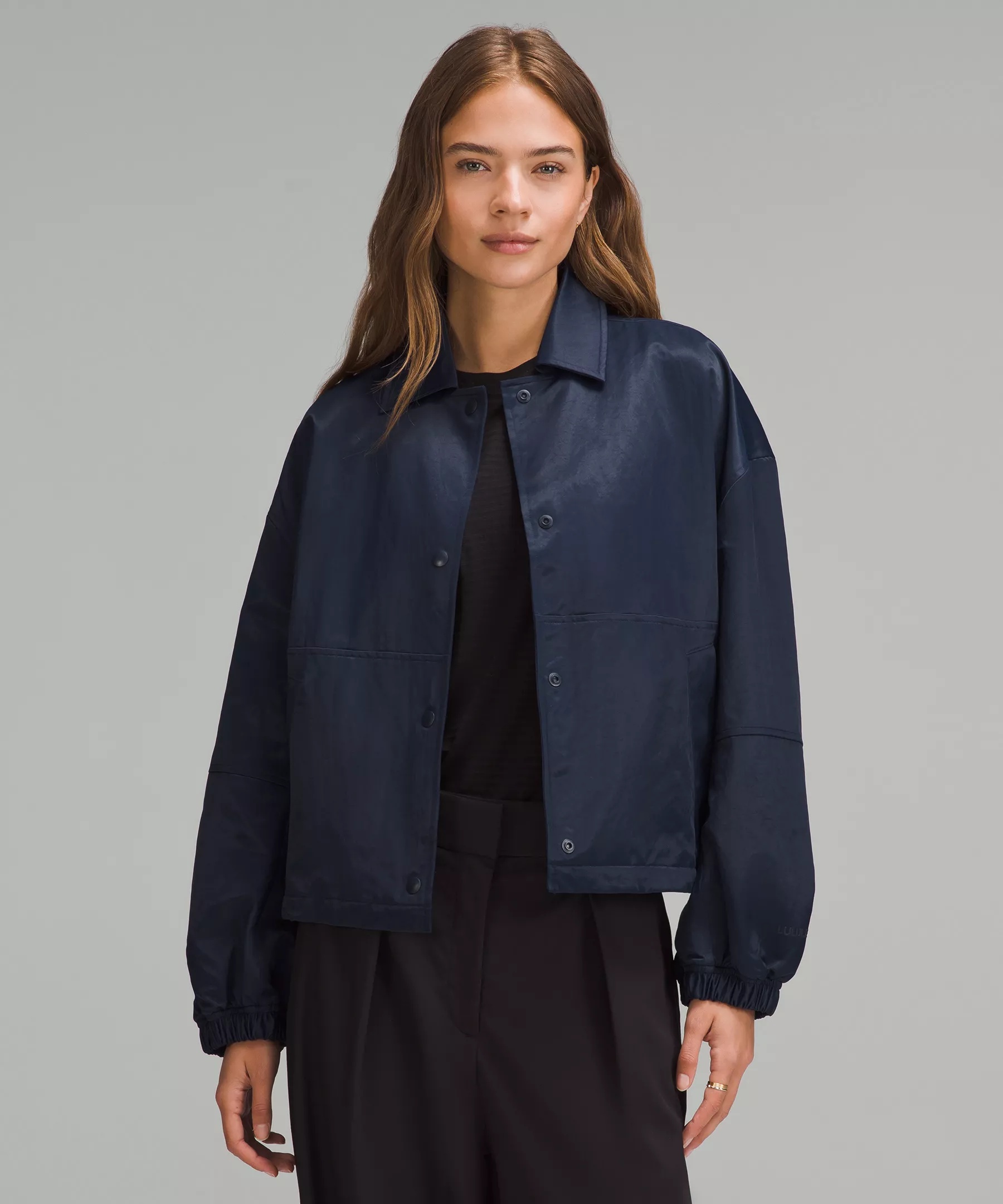 Cropped Coach's Jacket - 1