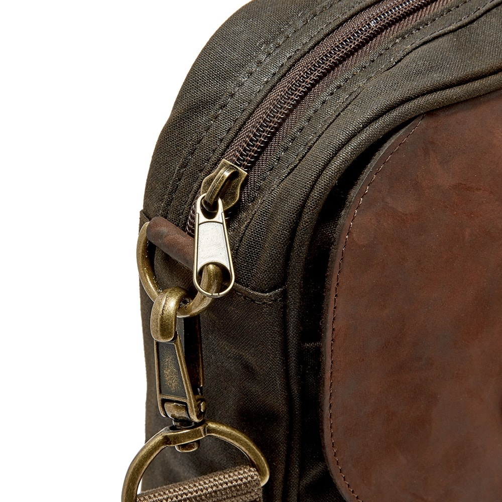 Barbour Wax Leather Briefcase - 3