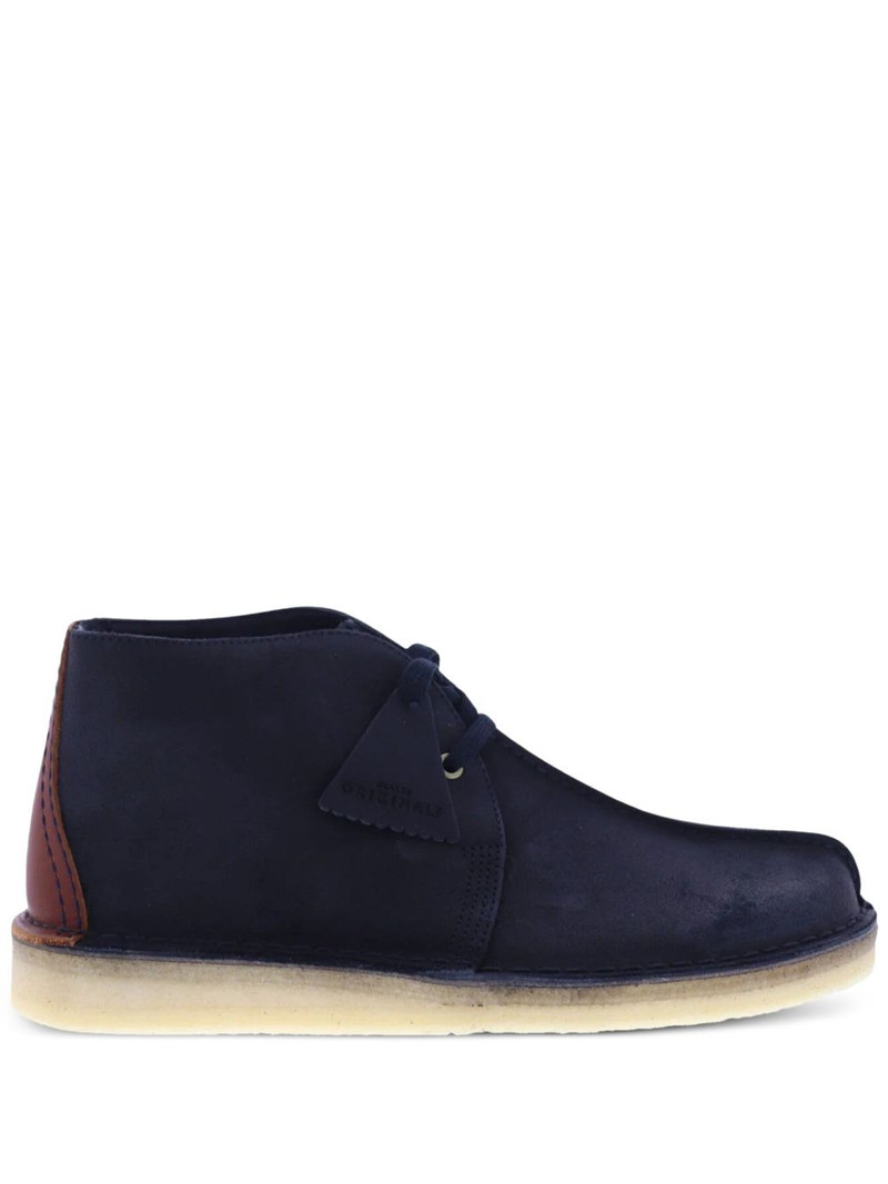 Trek Hi "Dark Navy Suede" desert boots 1