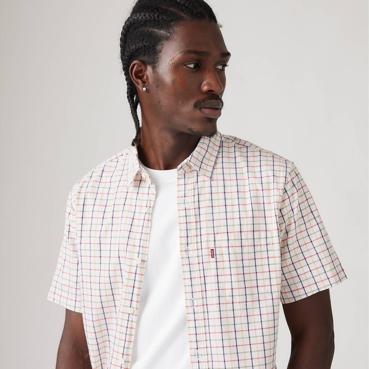 SHORT SLEEVE CLASSIC ONE POCKET STANDARD FIT SHIRT - 5
