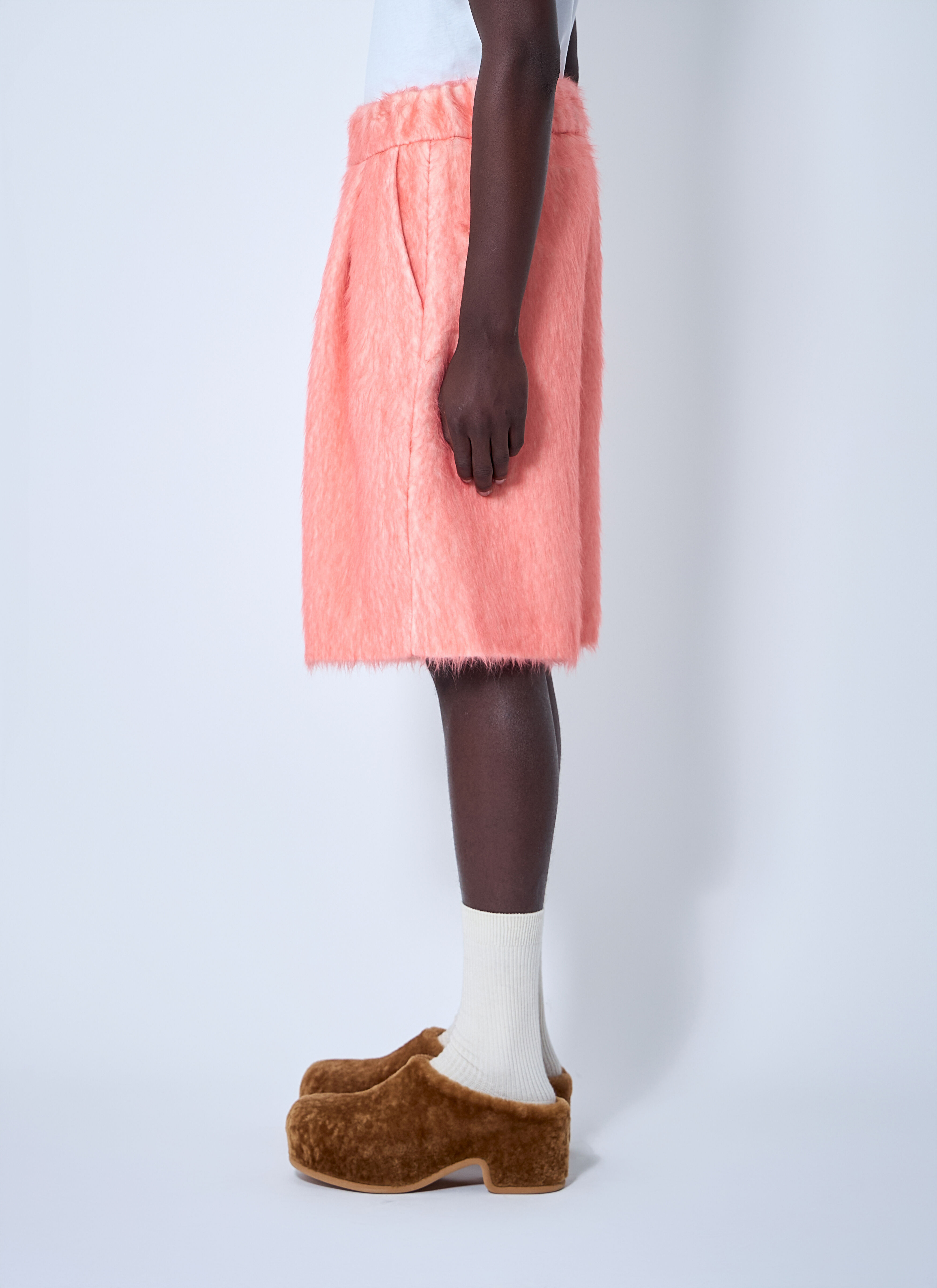 Brushed Wool Shorts - 3