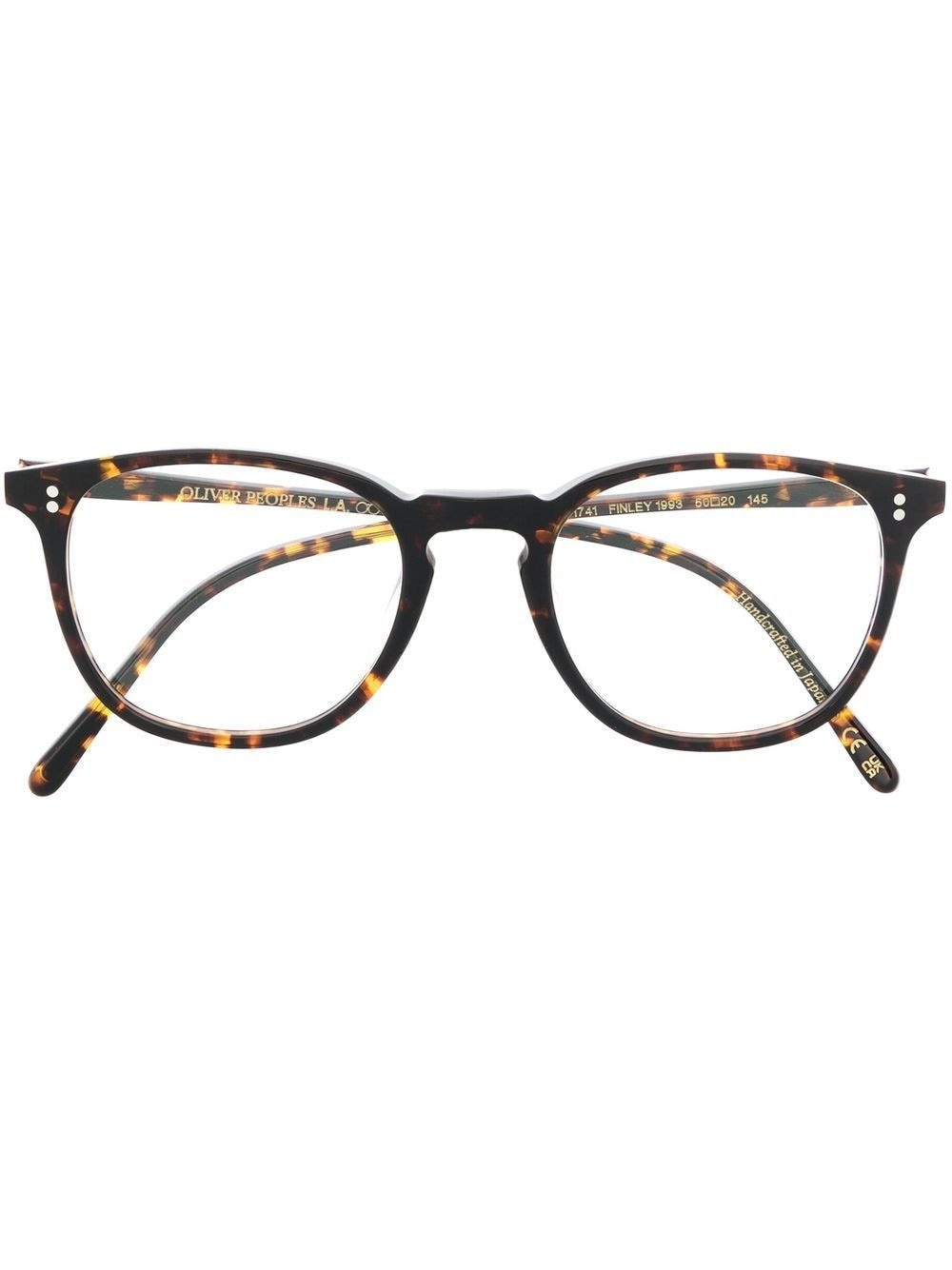 tortoiseshell-frame glasses - 1