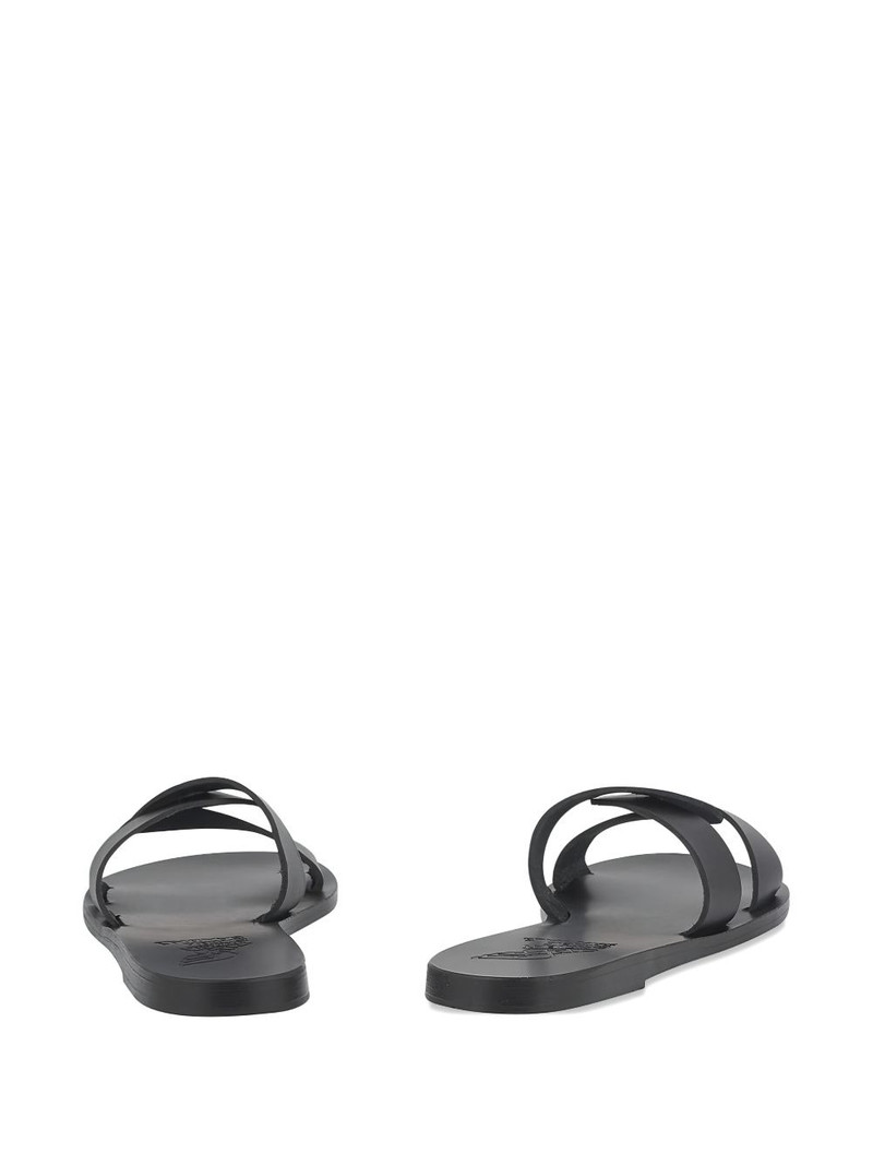 Desmos crossover leather sandals 3