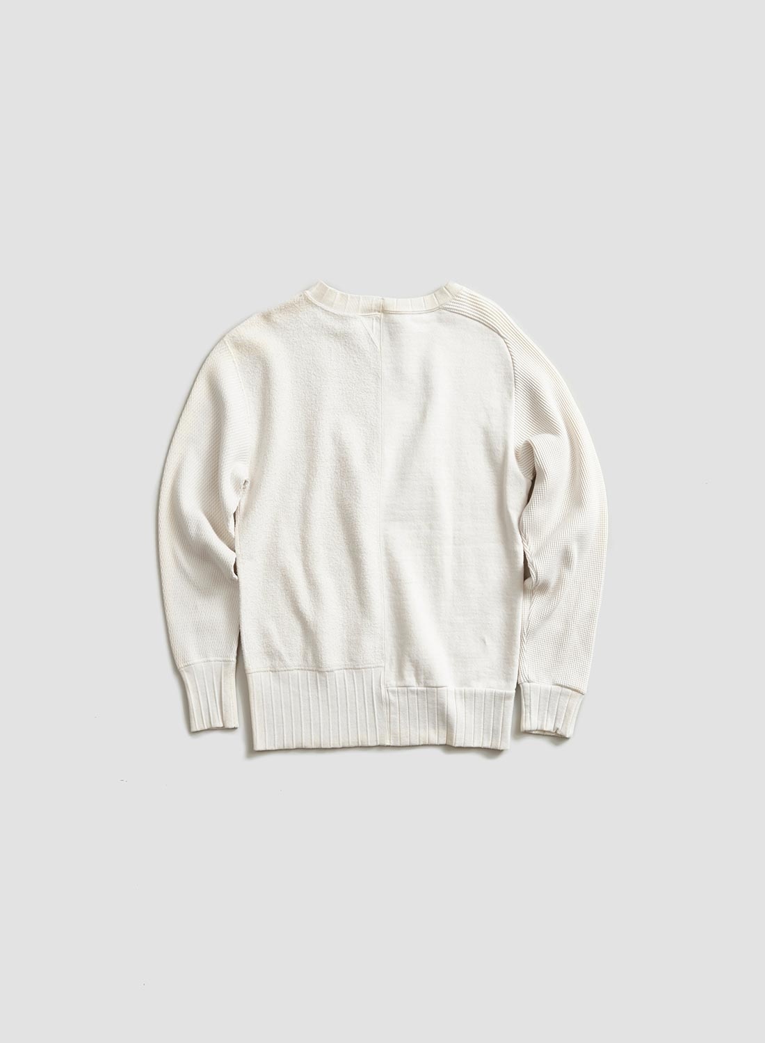 Army Crew Jersey Mix in Ivory - 2