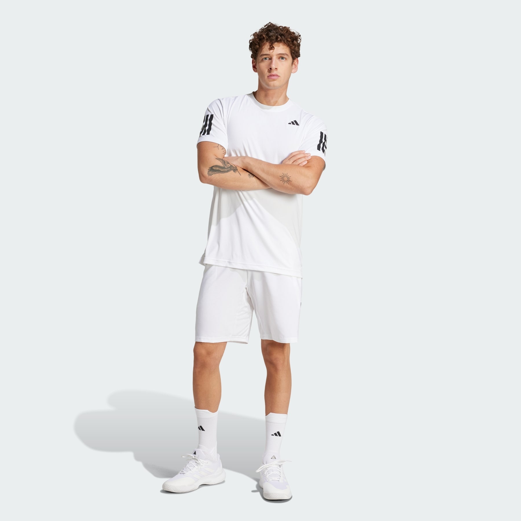 Club Tennis Climacool 3-Stripes Shorts - 5