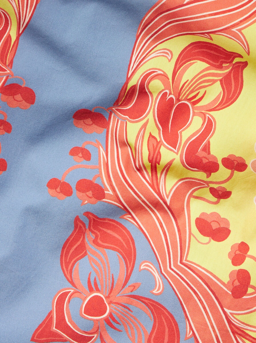PRINTED COTTON BLOUSE - 7