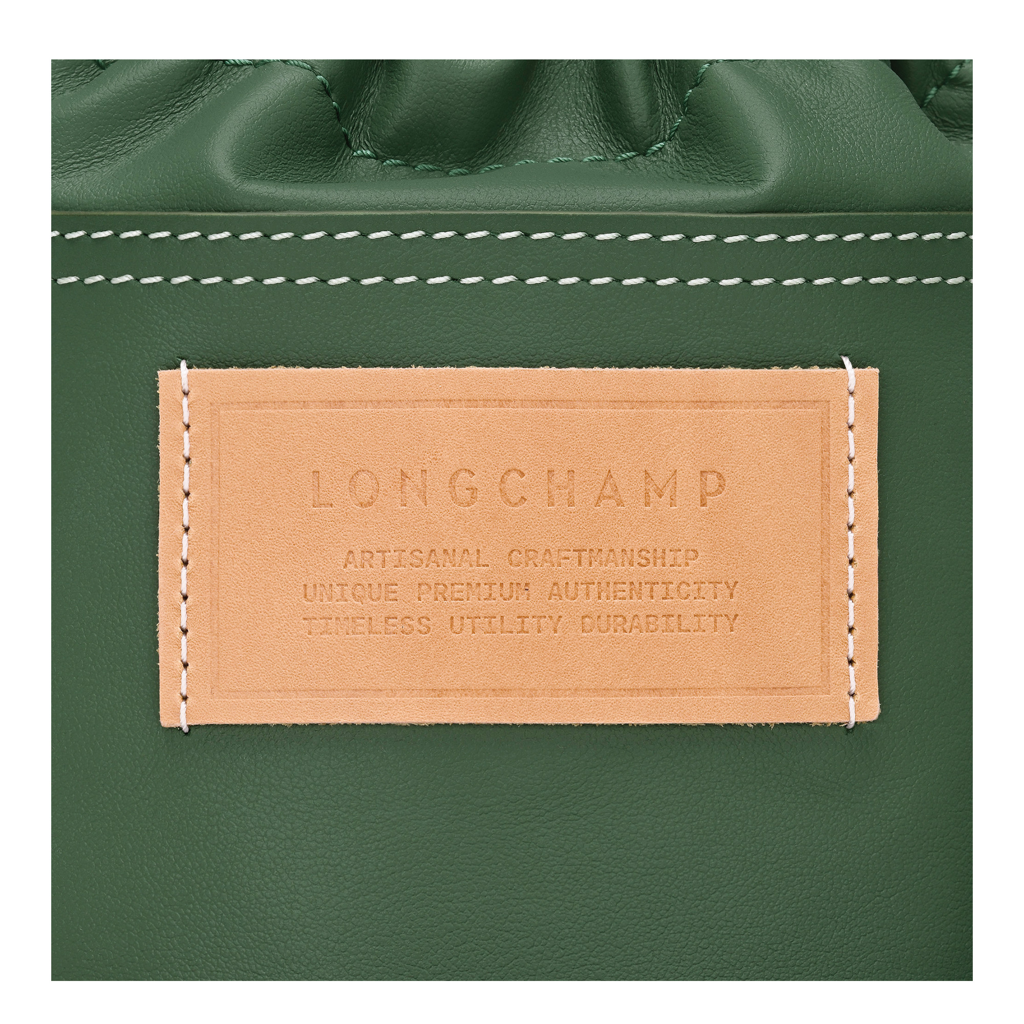 Le Pliage Xtra XS Bucket bag British Green - Leather - 6