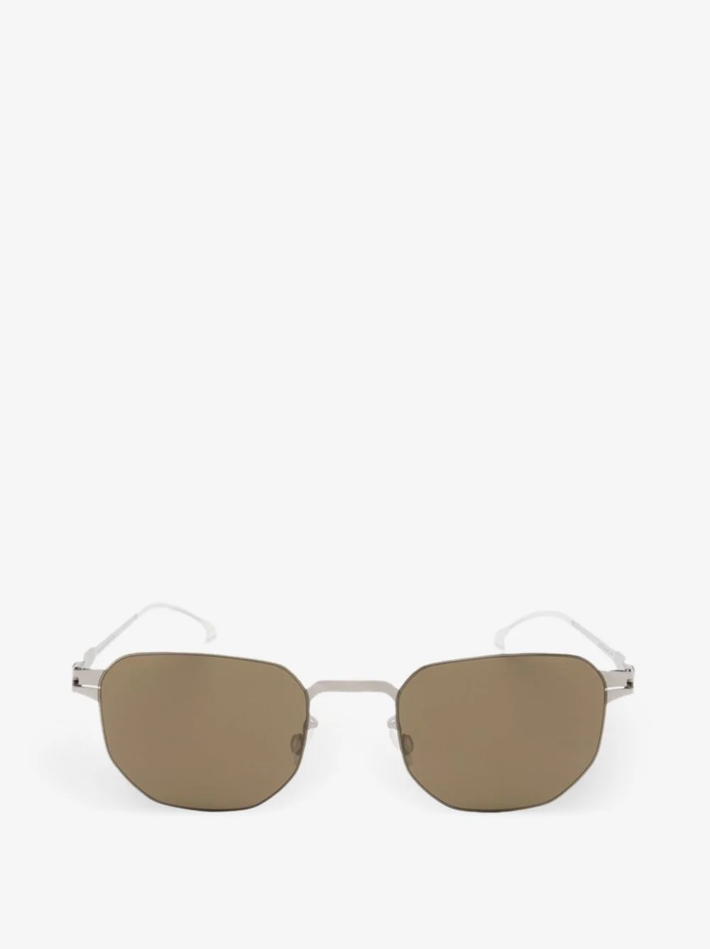 Bijan geometric-frame sunglasses - 1