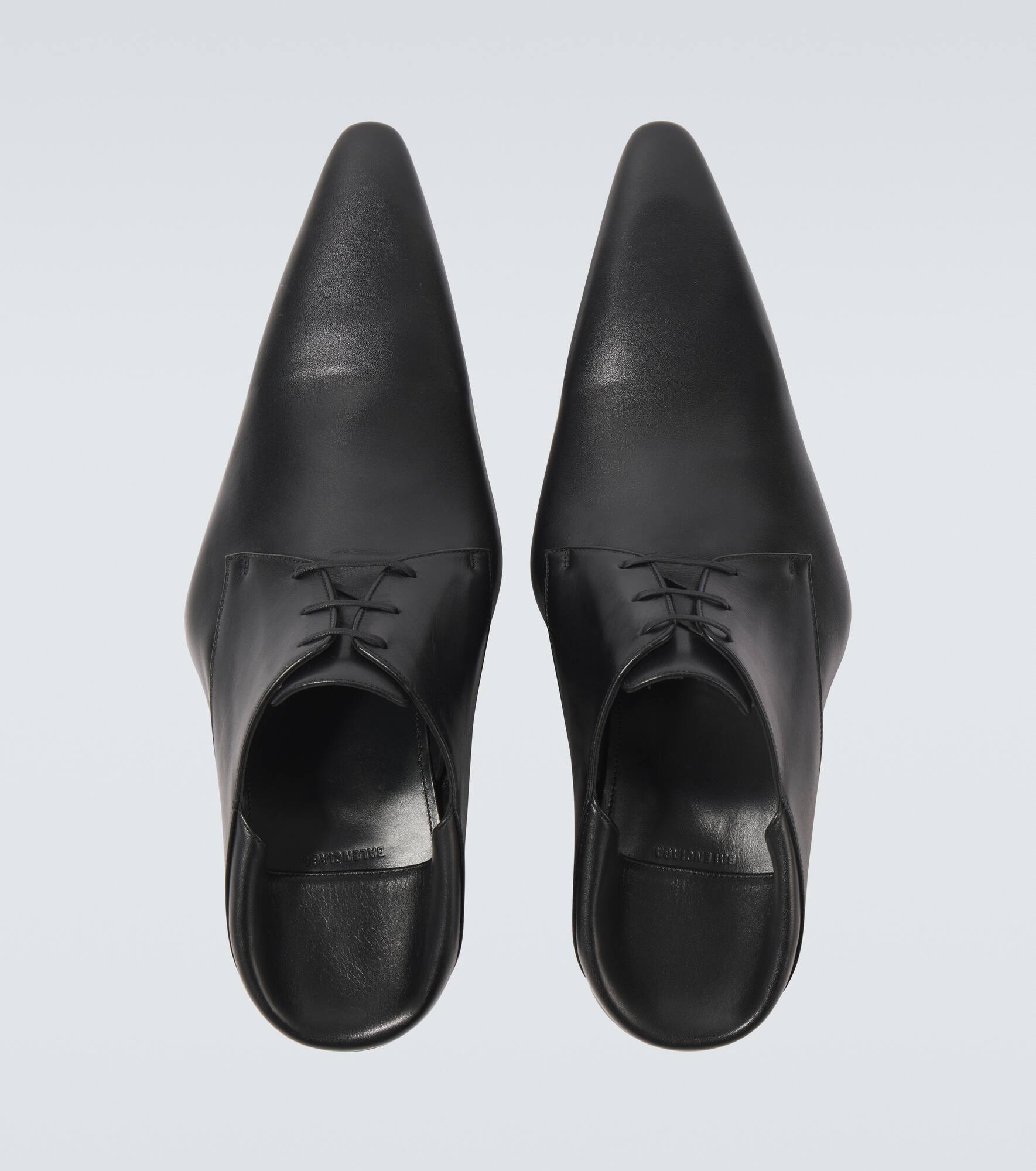 Opera leather Derby shoes - 4
