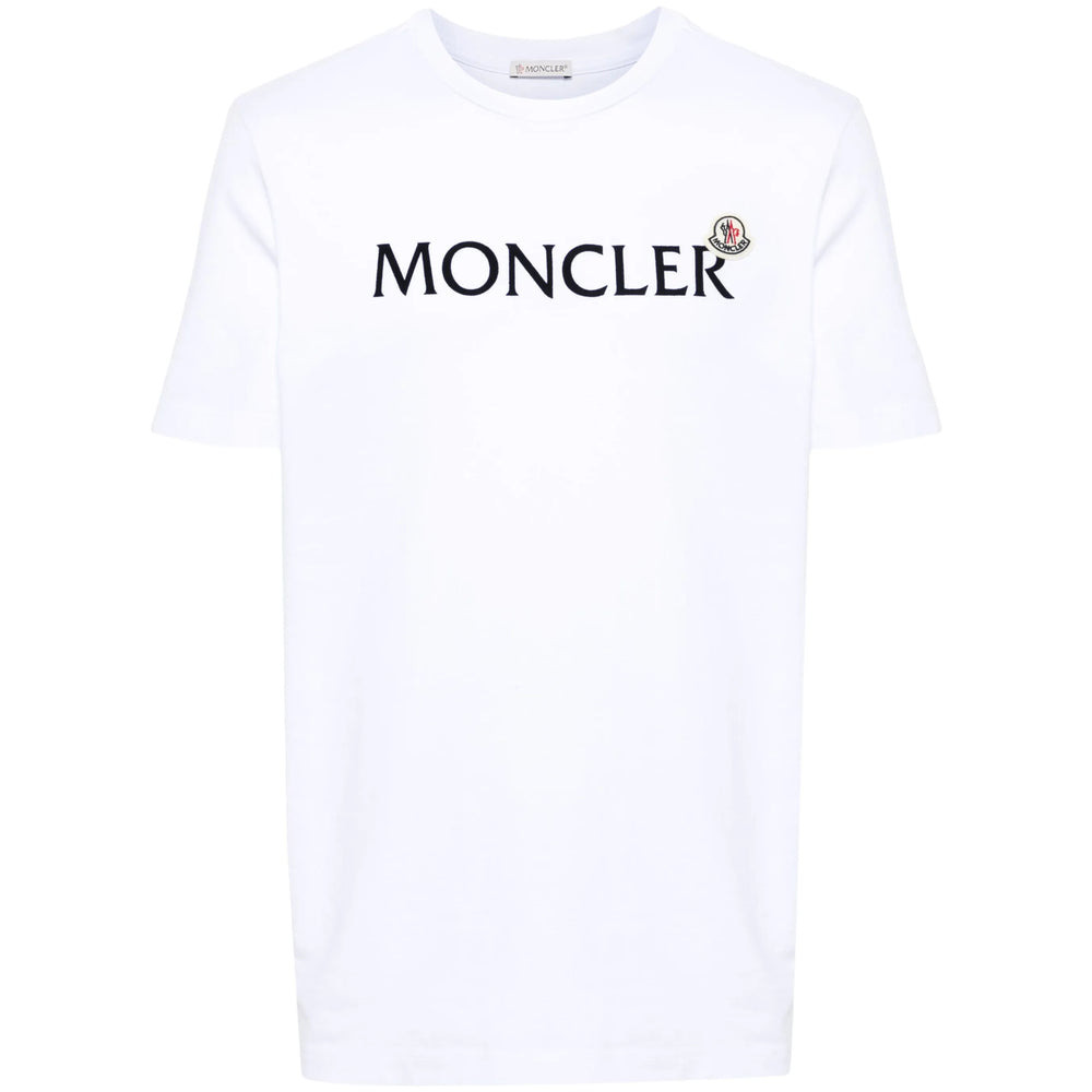 Moncler White T-Shirts & Vests - T-Shirts Men - 1