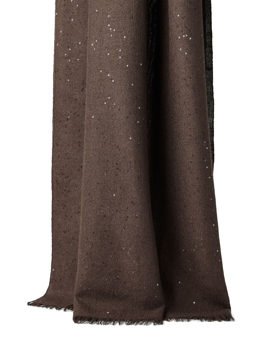 sequin-embellished scarf - 2