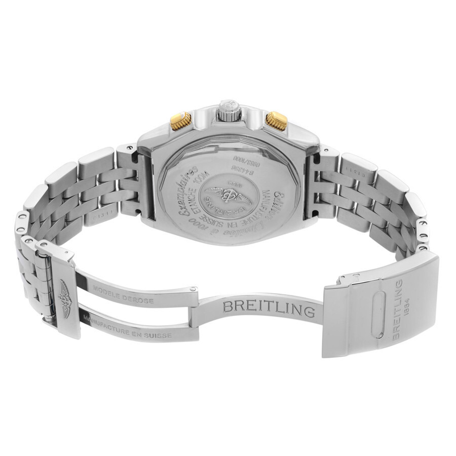 Pre-owned Breitling Breitling Crosswind Chronograph Automatic Chronometer White Dial Men's Watch B44 - 6