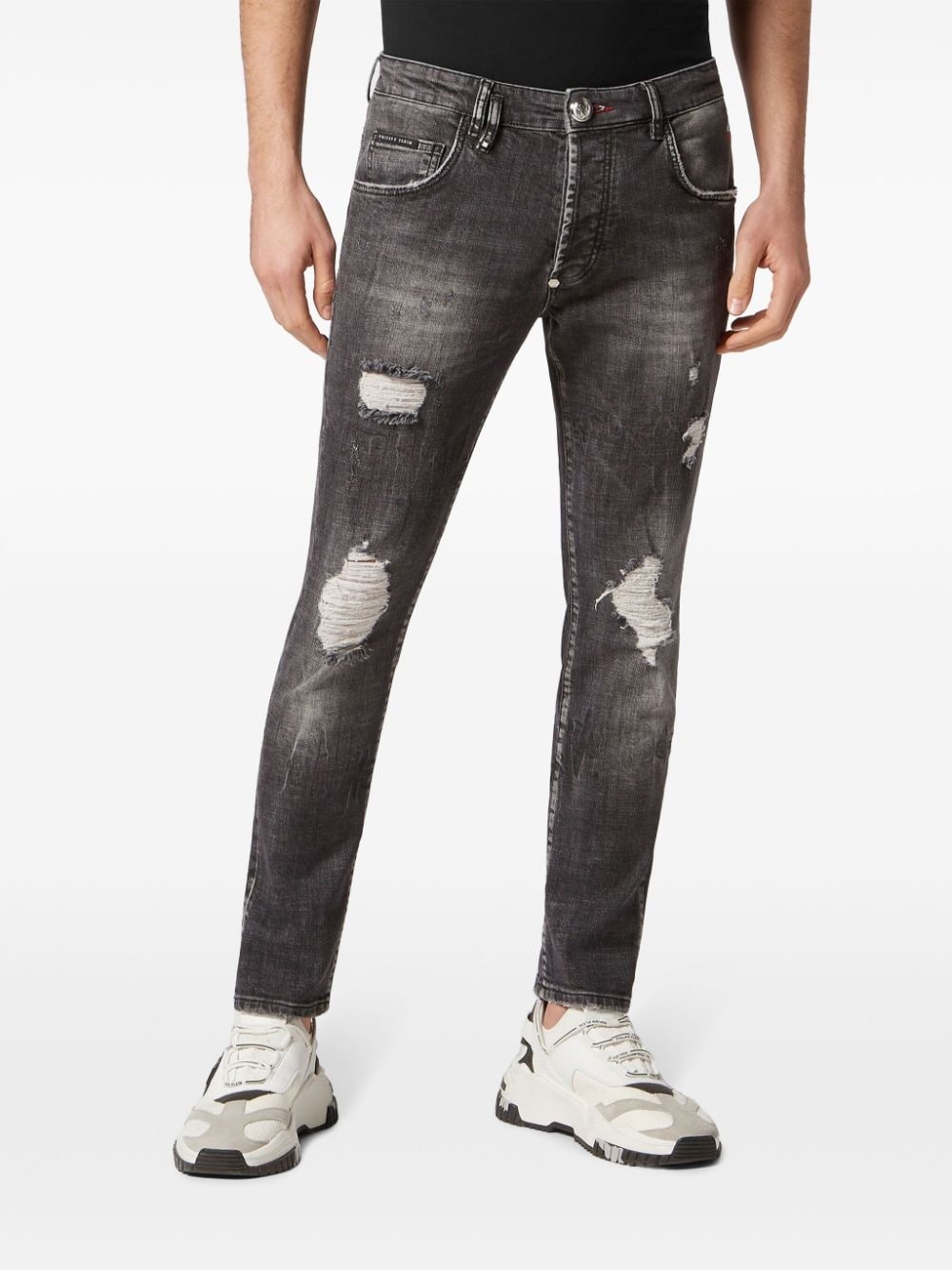 Lion Circus skinny-cut jeans - 2