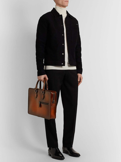 Berluti Un Jour Leather Briefcase outlook