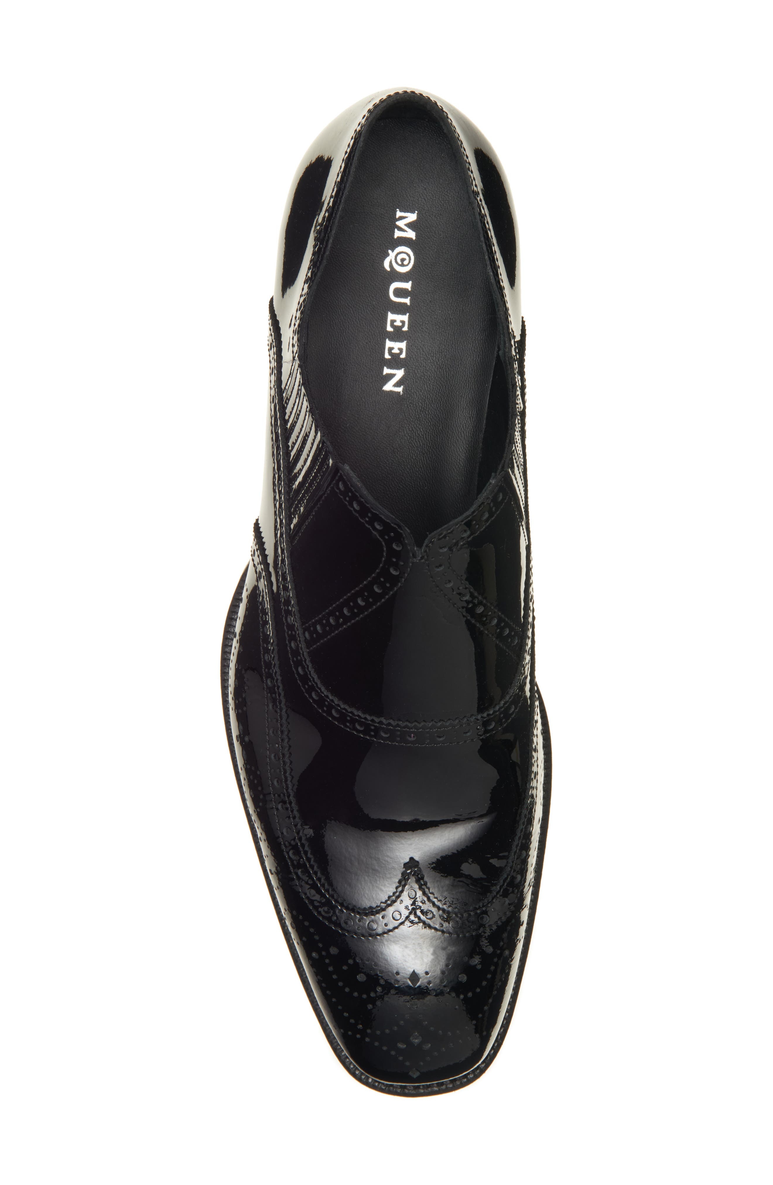 McQueen Jermyn Slip-On Wingtip Oxford in Black at Nordstrom - 5