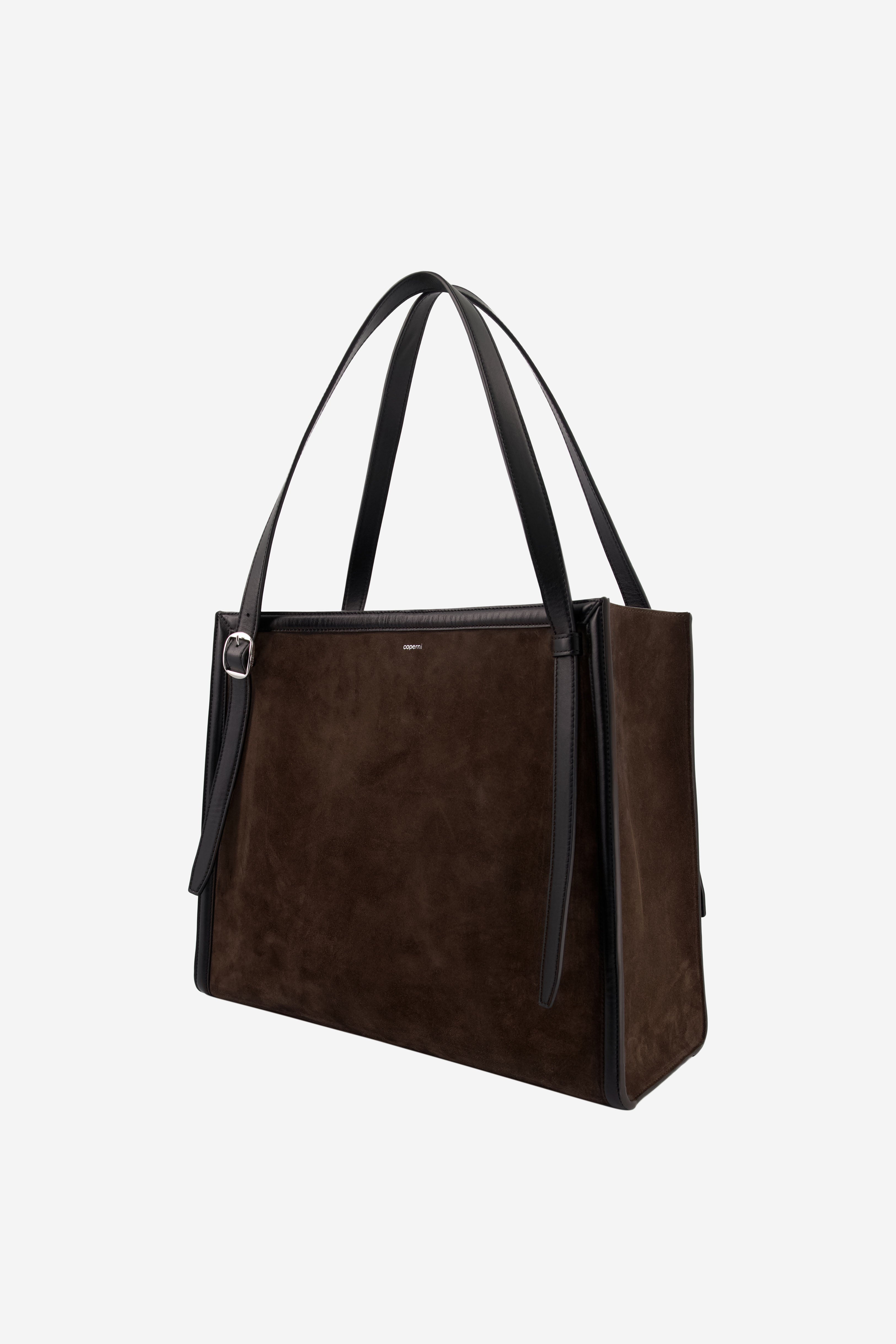 Suede Belt Tote Bag - 3