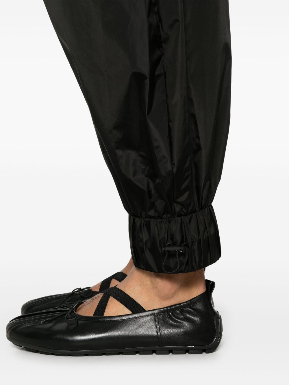daisy-embellished track pants - 5