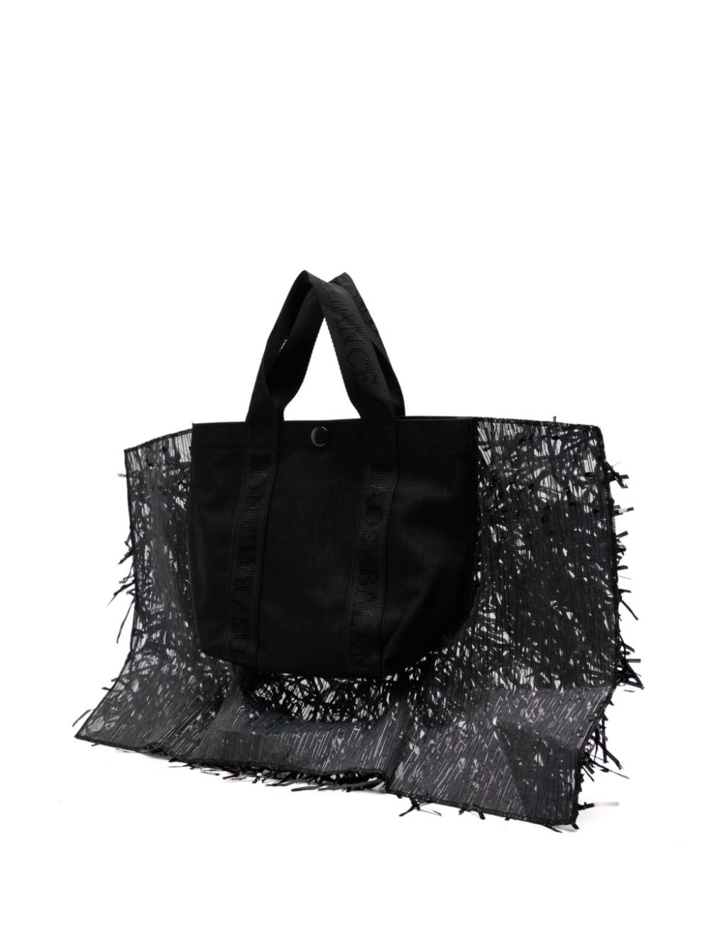 logo print tote bag - 2