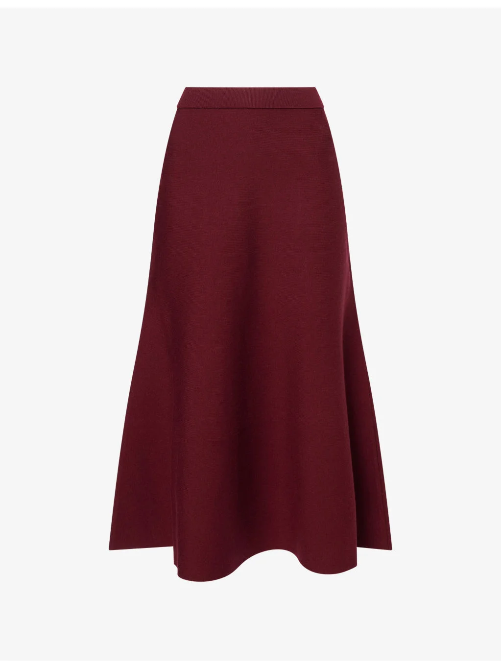 Cassie Knitted Wool Maxi Skirt - 1