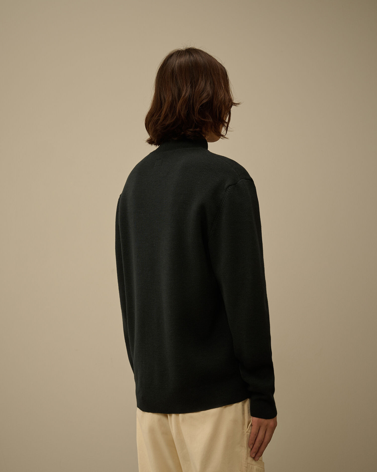 Re-Wool Full Zip Lens Cardigan - 4