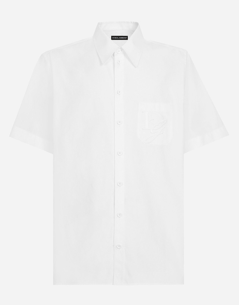 Cotton shirt with DG embroidery 1
