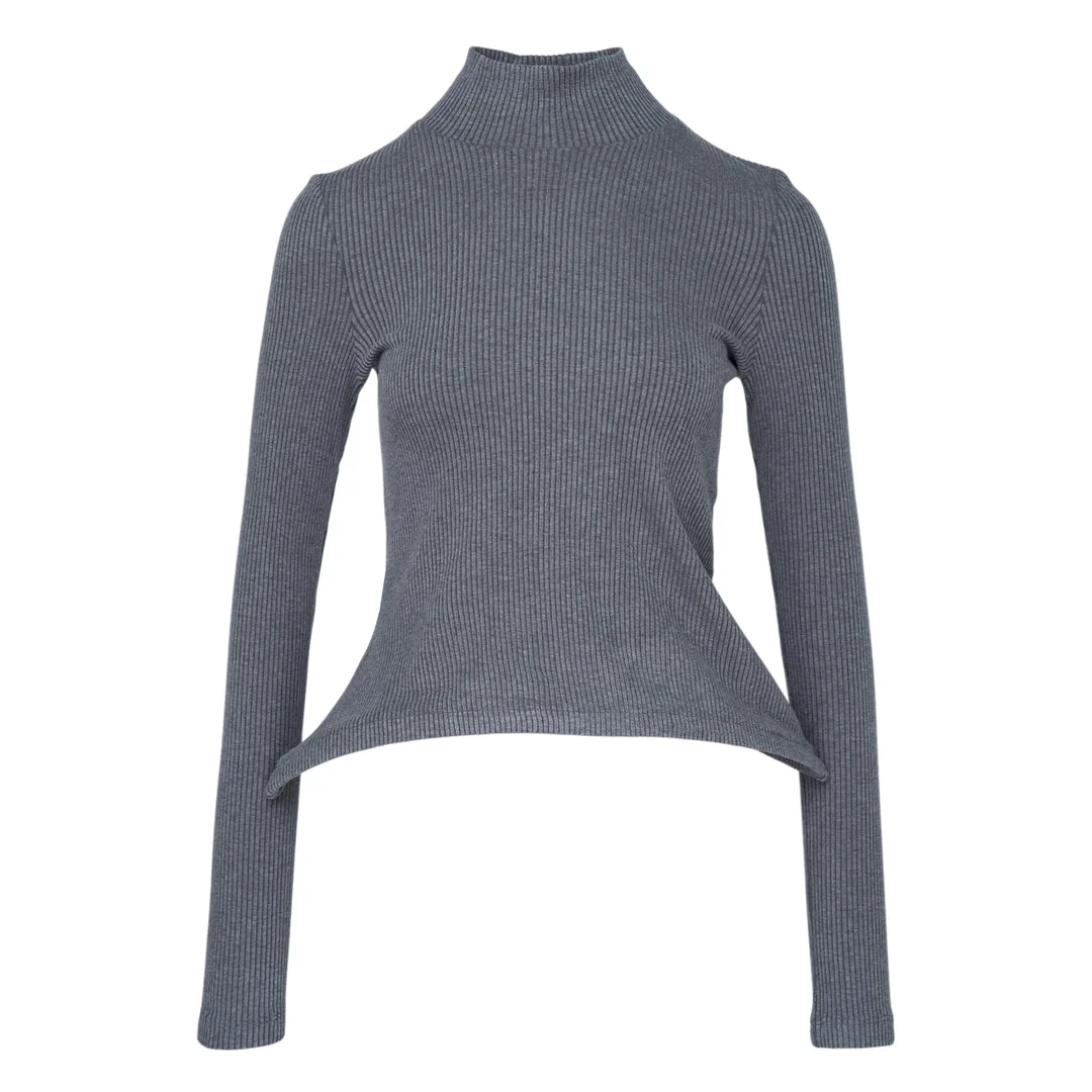 Pointy Turtleneck Sweater - 1