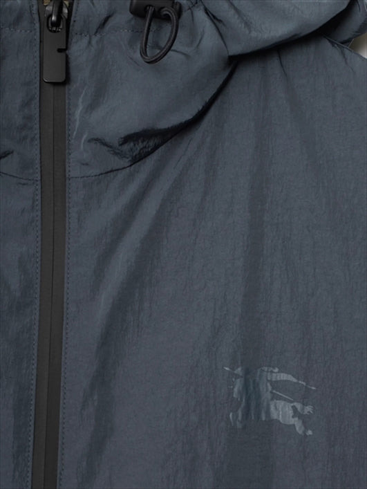 EKD LOGO NYLON HOODED ZIP-UP JACKET - 4