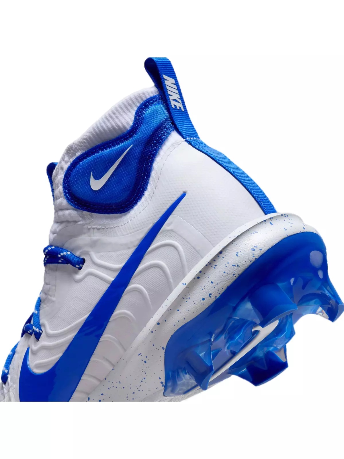 Alpha Huarache NXT MCS "White/Royal" Men's Baseball Cleat - 8