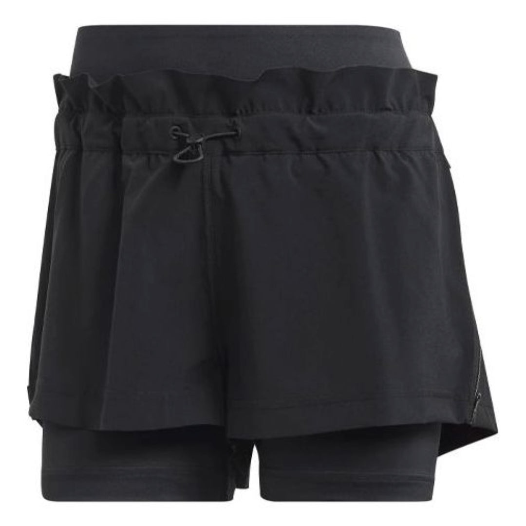 (WMNS) adidas Stella McCartney Hiit Short Asia Sizing 'Black' FS7583 - 1