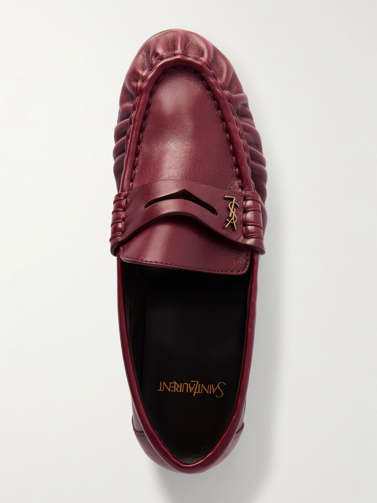 Le Loafer leather loafers Red - 5