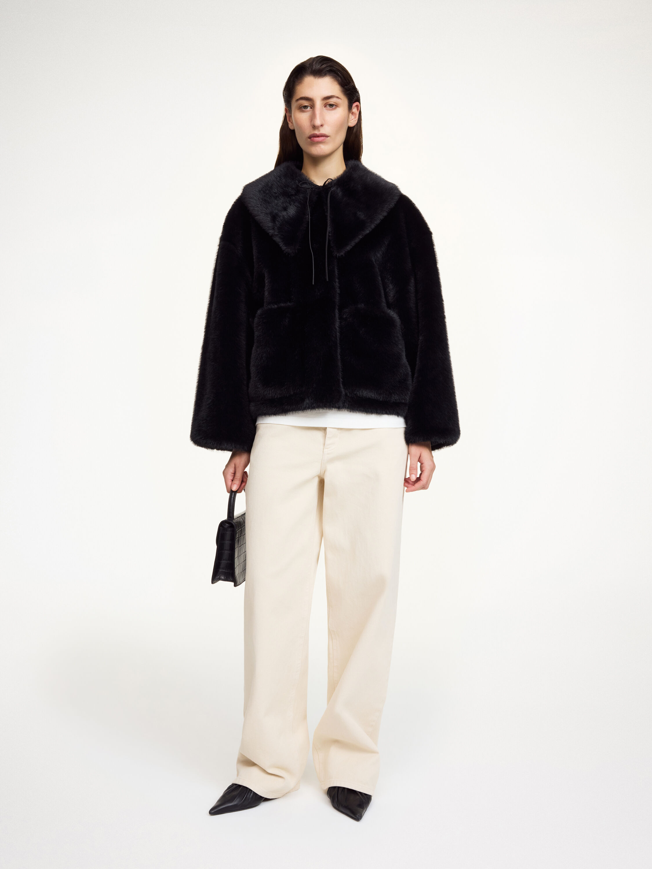 Jacquie faux fur jacket - 1