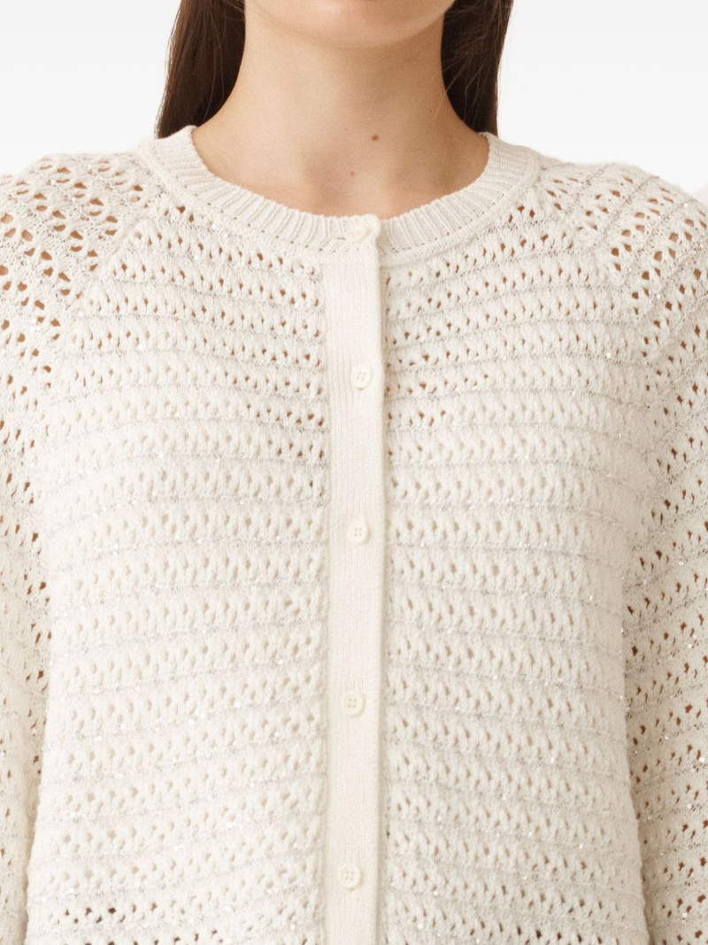 open-knit cardigan 5
