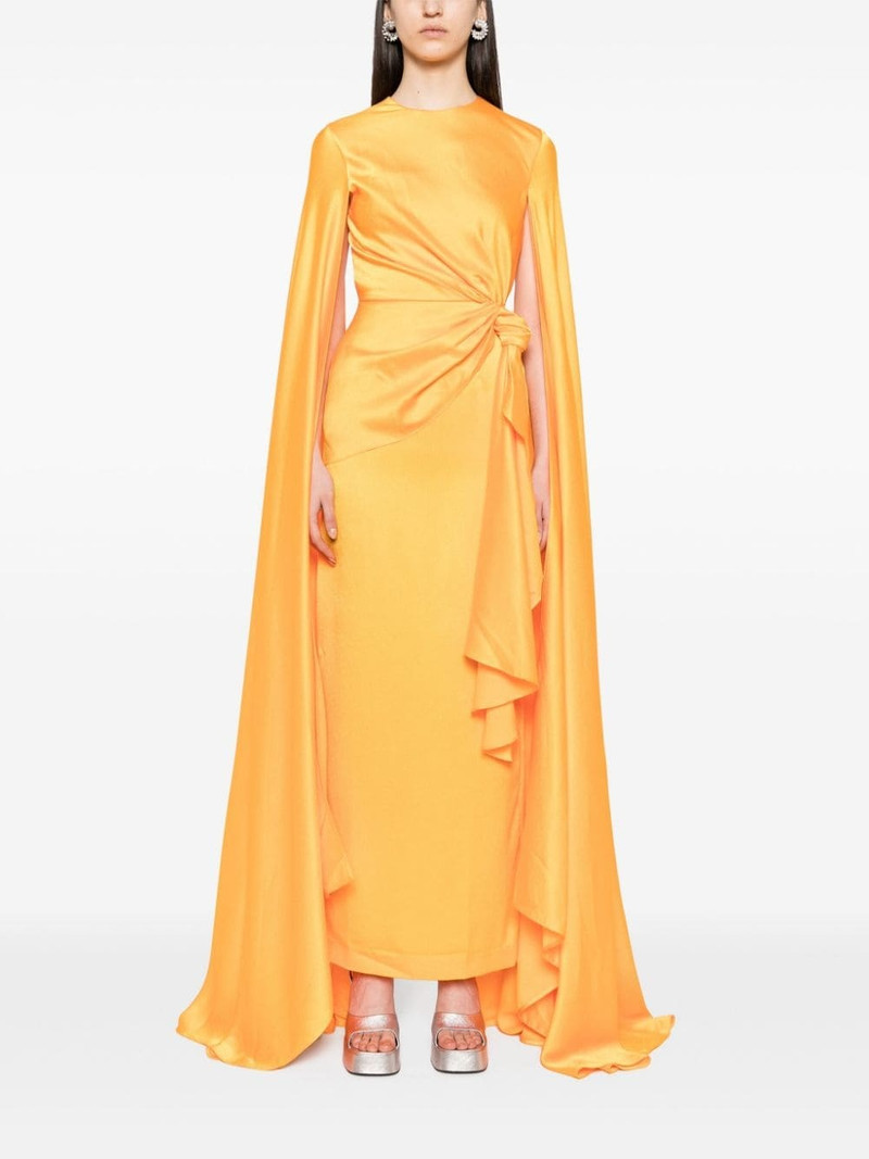 SOLACE LONDON The Elya satin maxi dress outlook