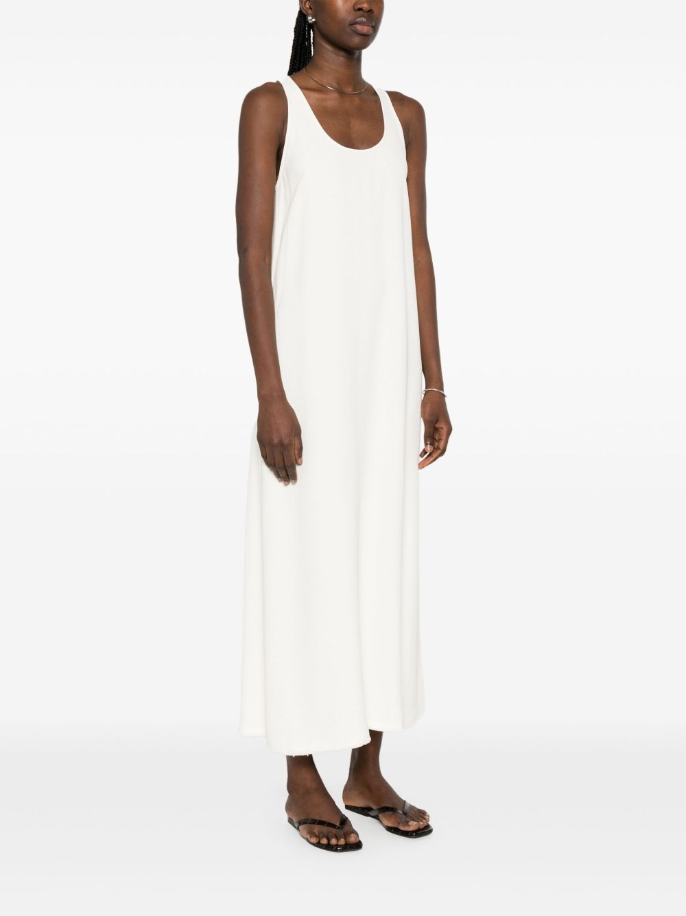 sablé scoop-neck maxi dress - 3