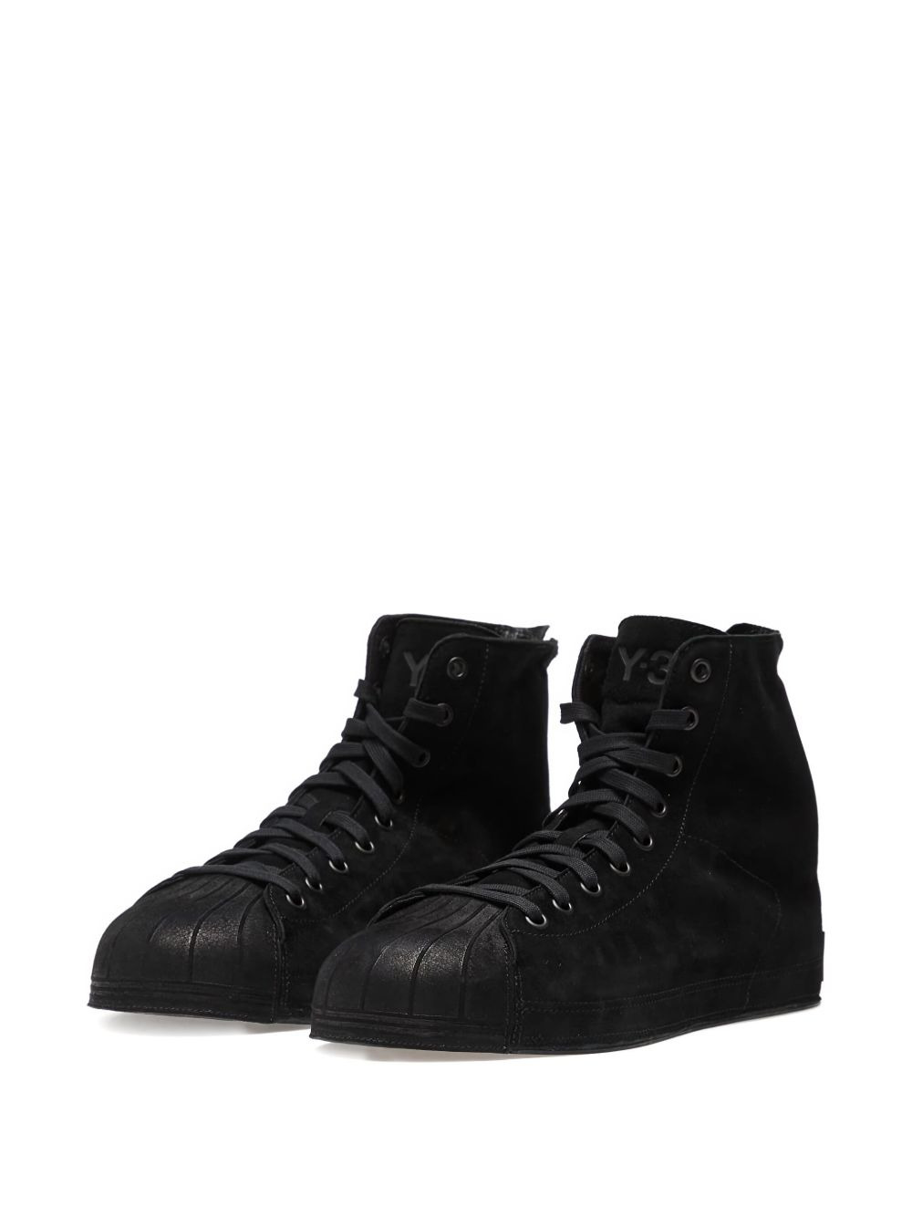 lace-up zip trainers - 2