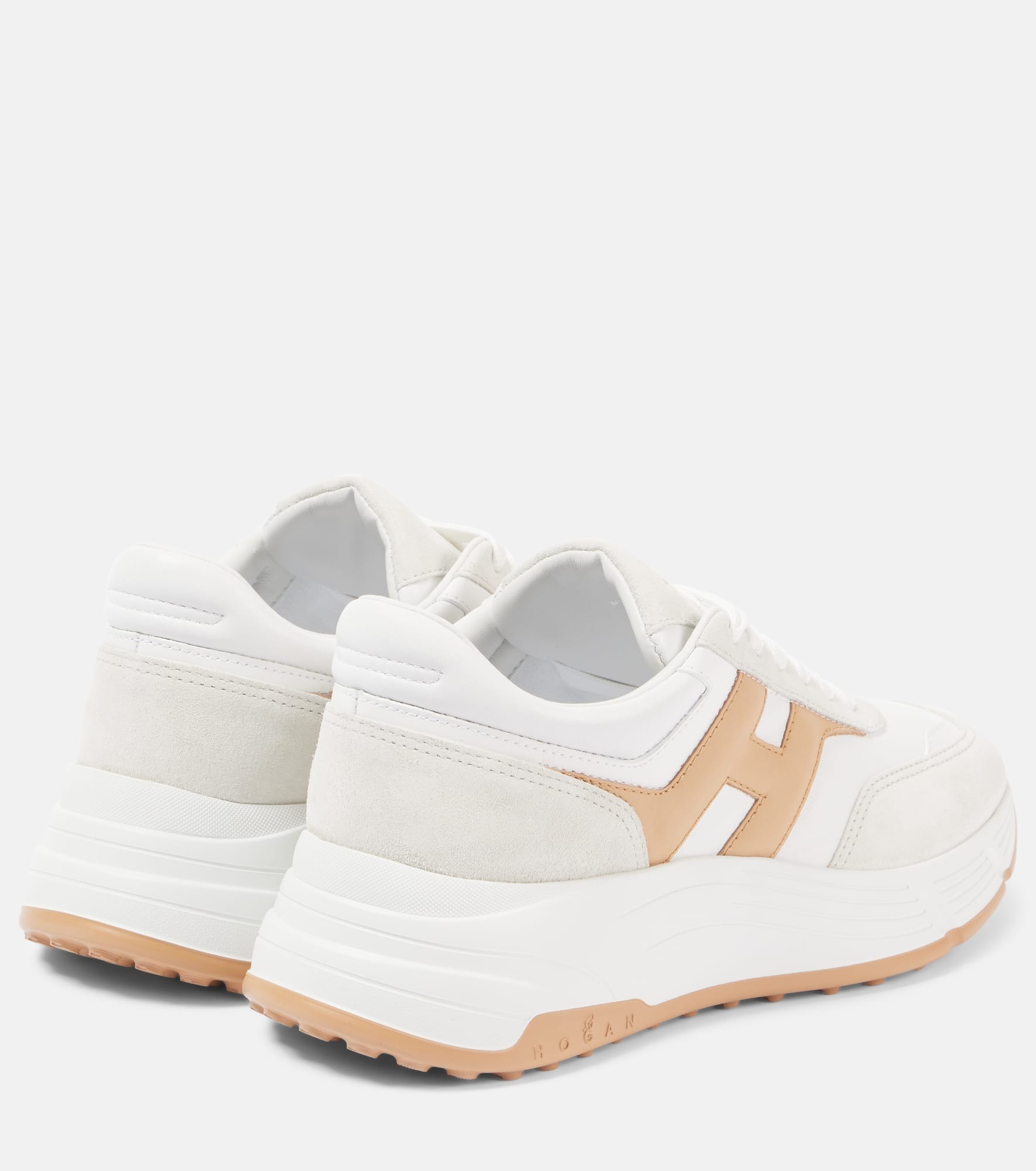 Hi-Fi leather sneakers - 2
