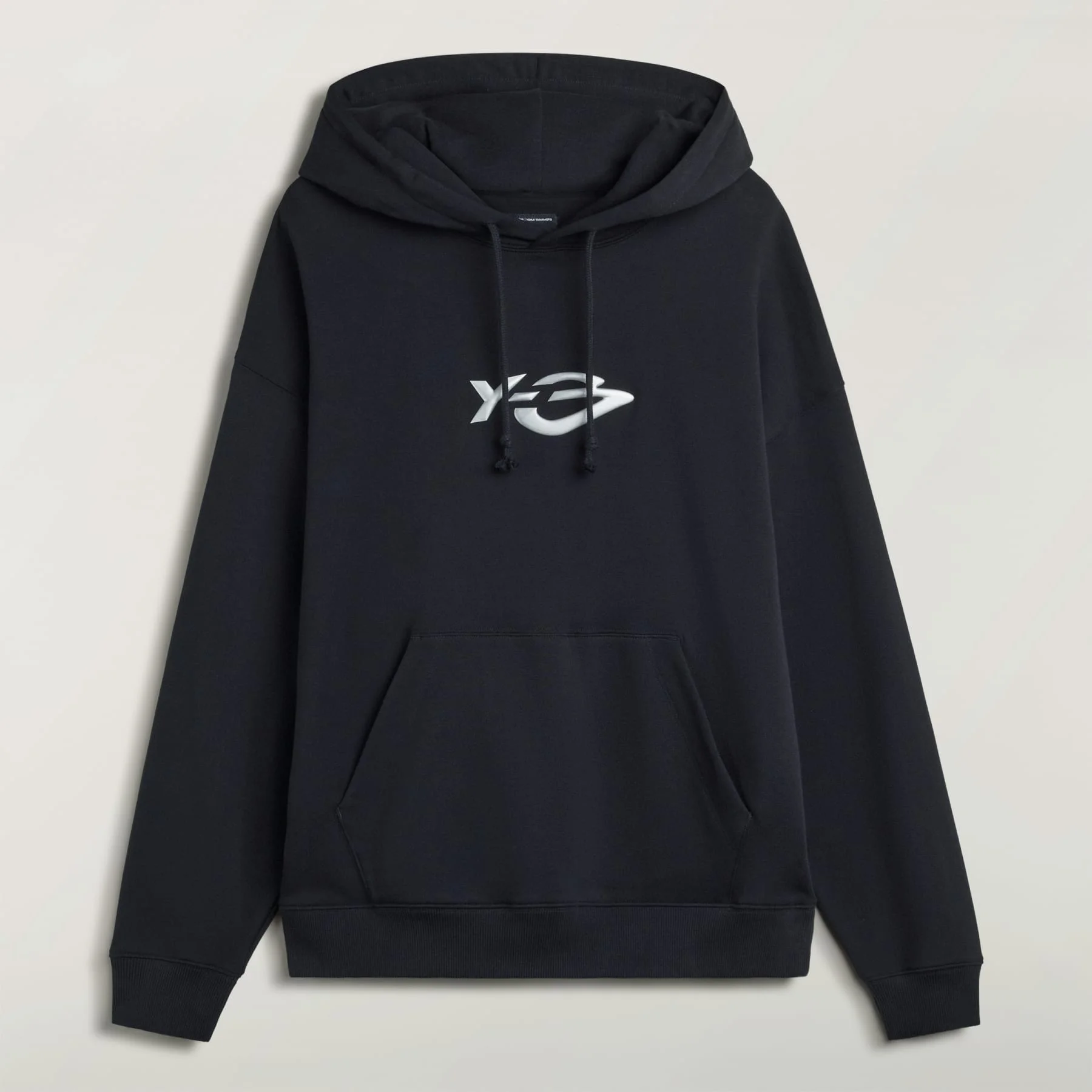 Y-3 FRENCH TERRY LIQUID LOGO HOODIE - 1