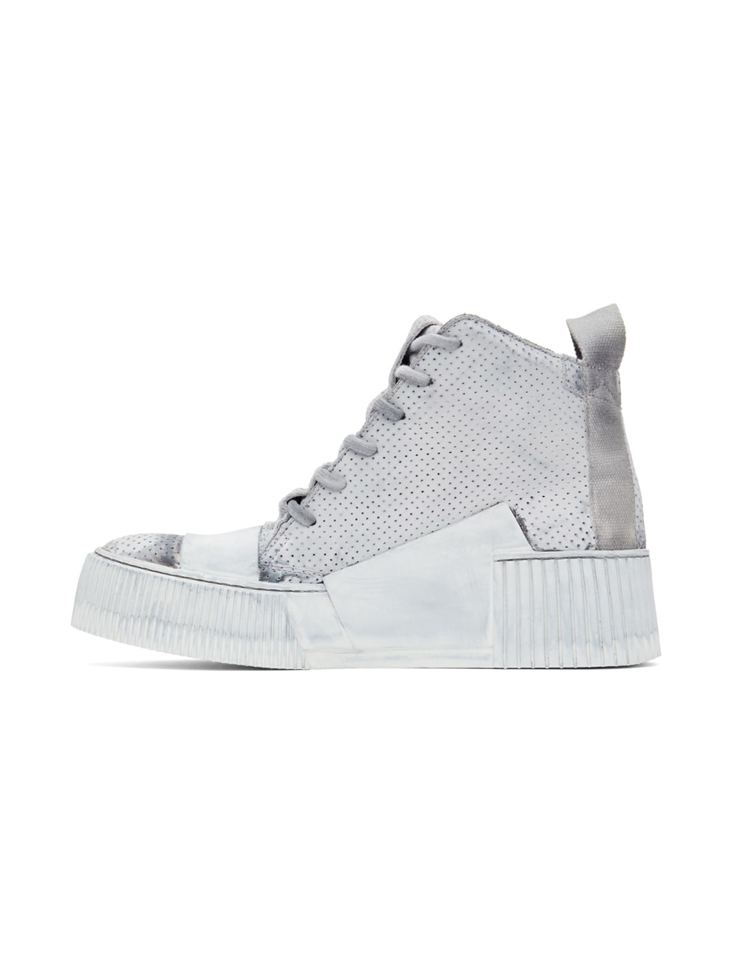 SSENSE Exclusive Grey Bamba 1.1 Sneakers - 3
