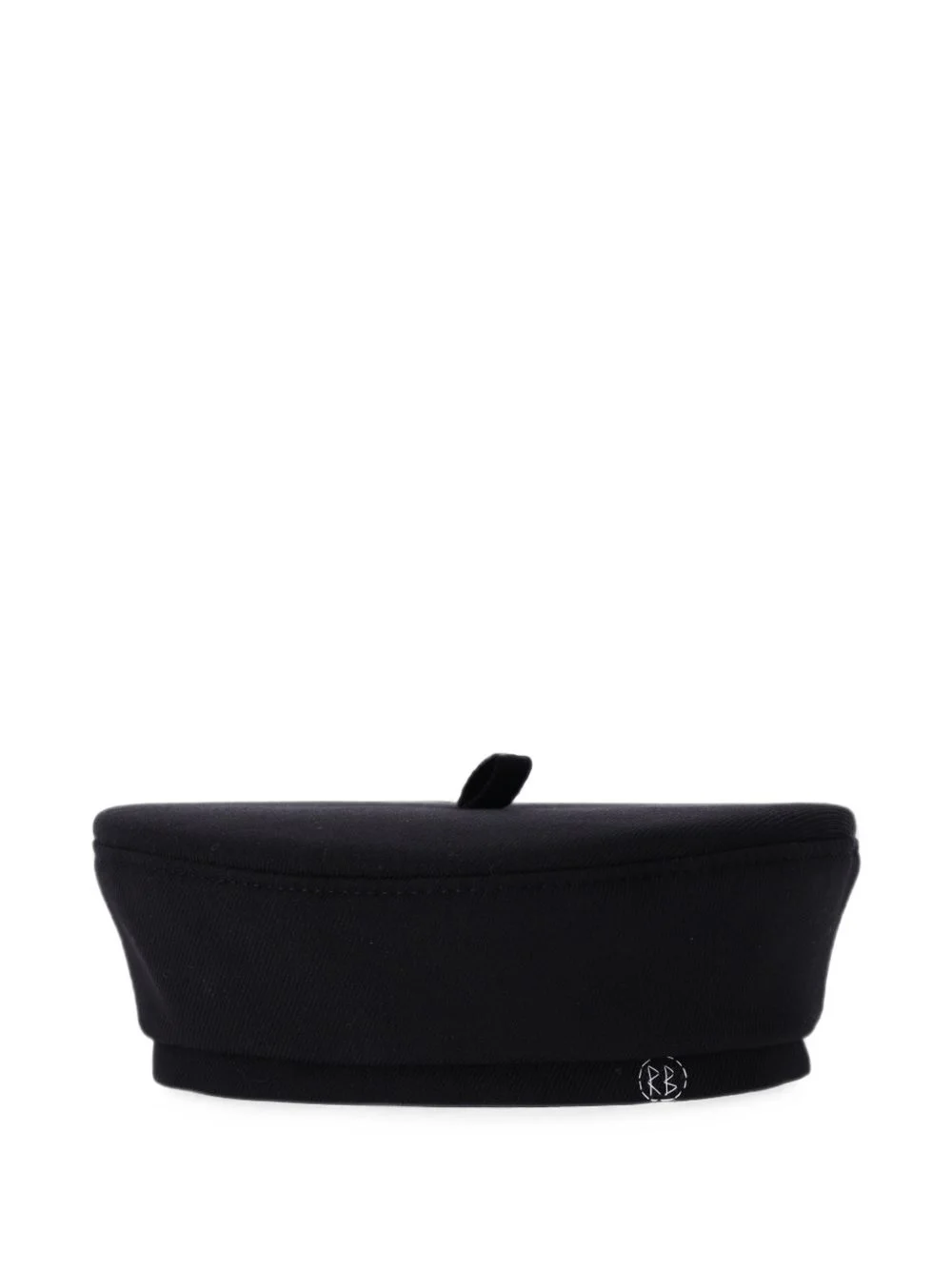 logo-embroidered beret - 1
