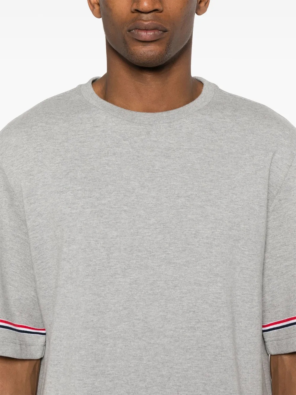 Thom Browne Men Rwb Stripe T-Shirt - 5