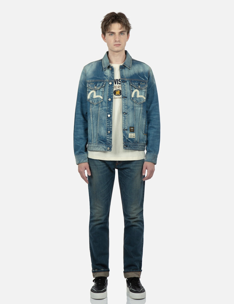 Classic Daicock Print Denim Jacket 6