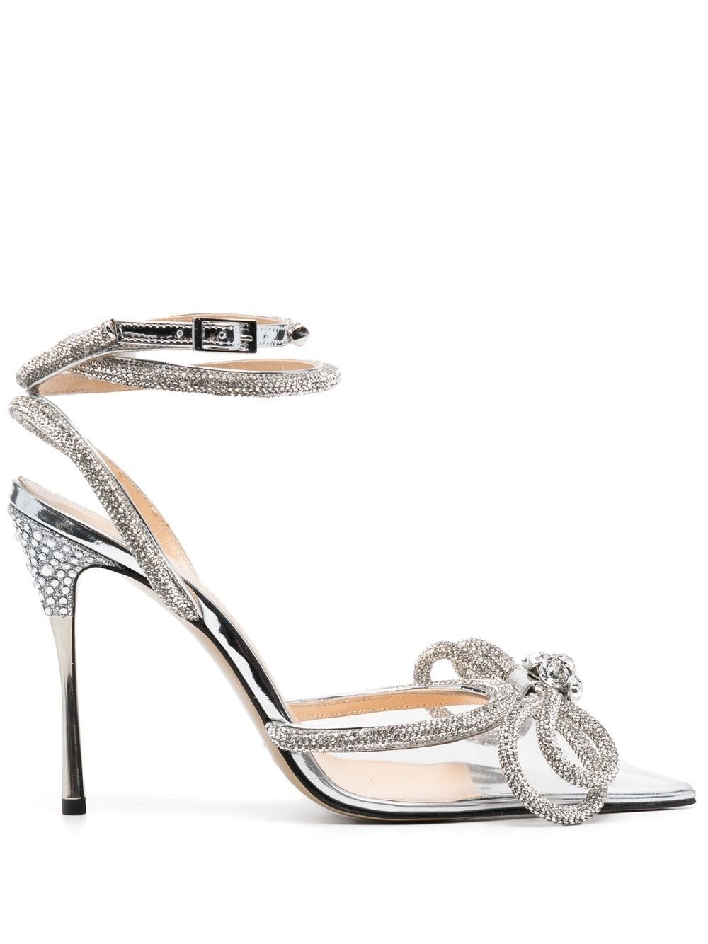 crystal-embellished 120mm pumps - 1