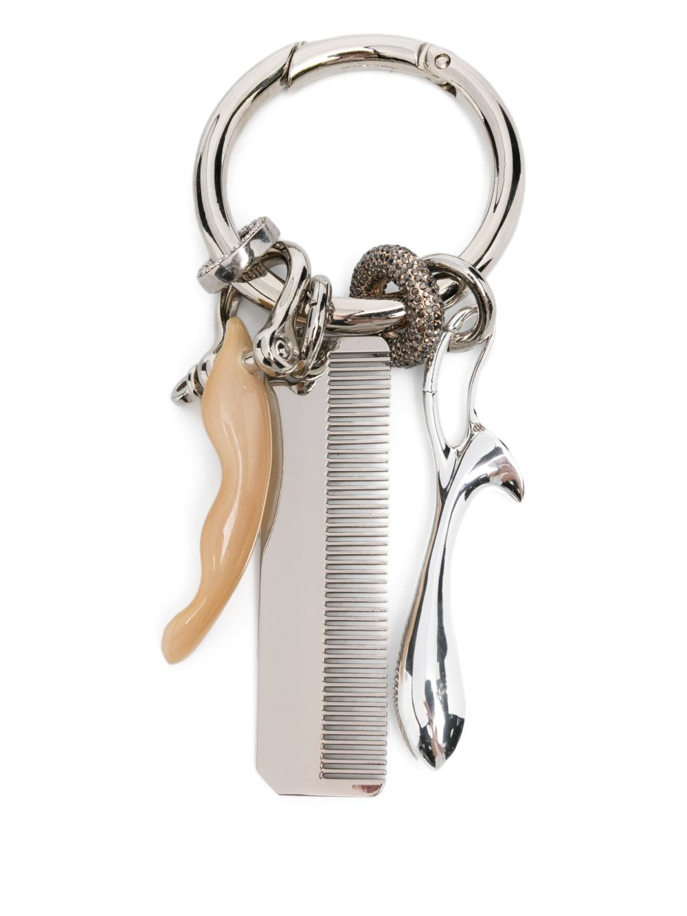 comb-charm keyring - 2