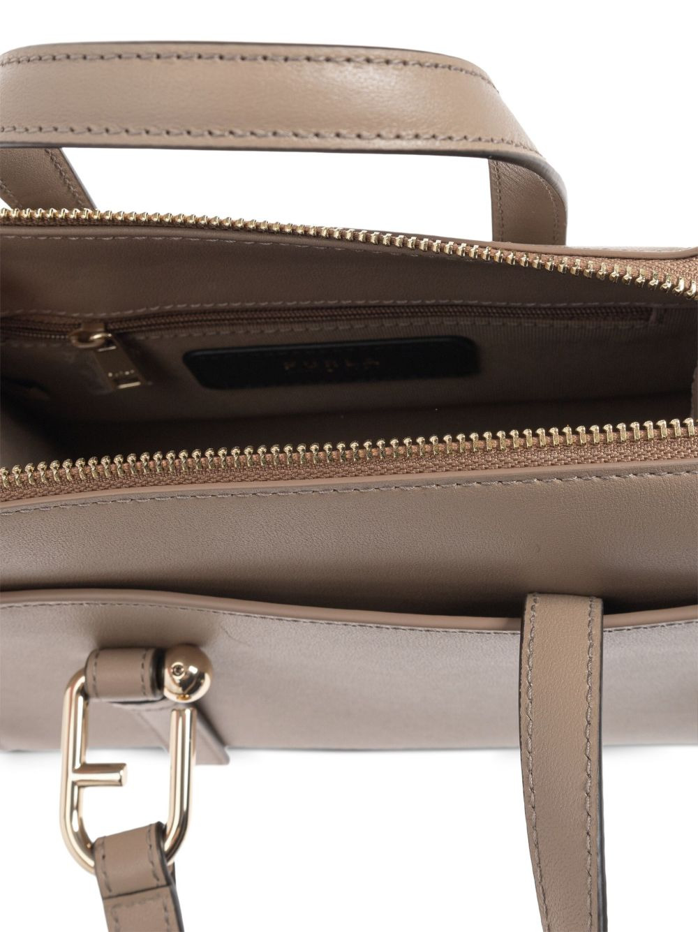 Nuvola leather tote bag - 5