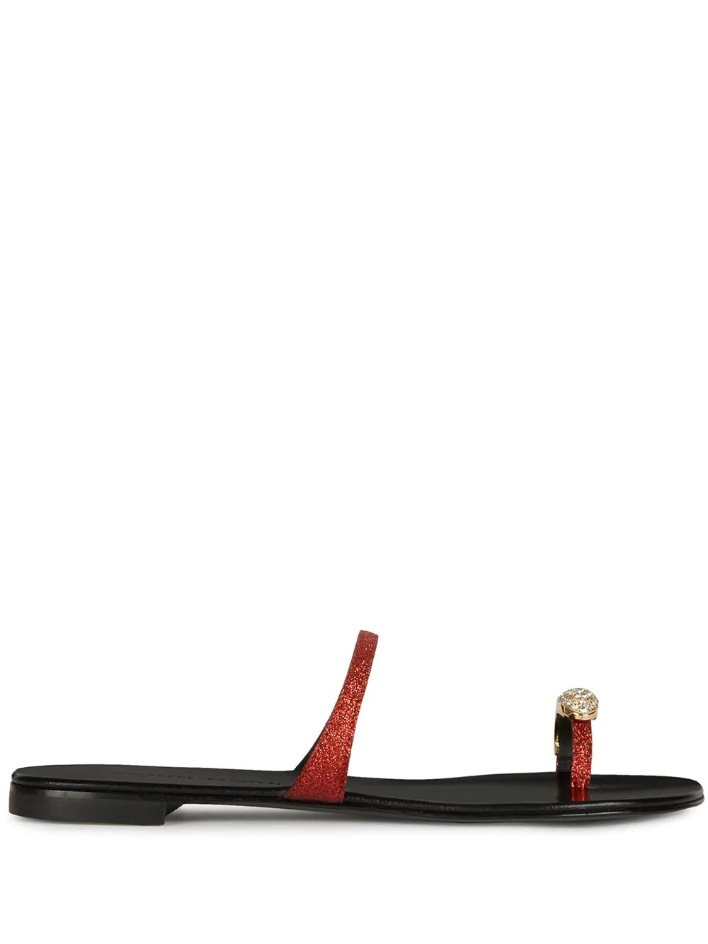 Ring toe-strap sandals - 2