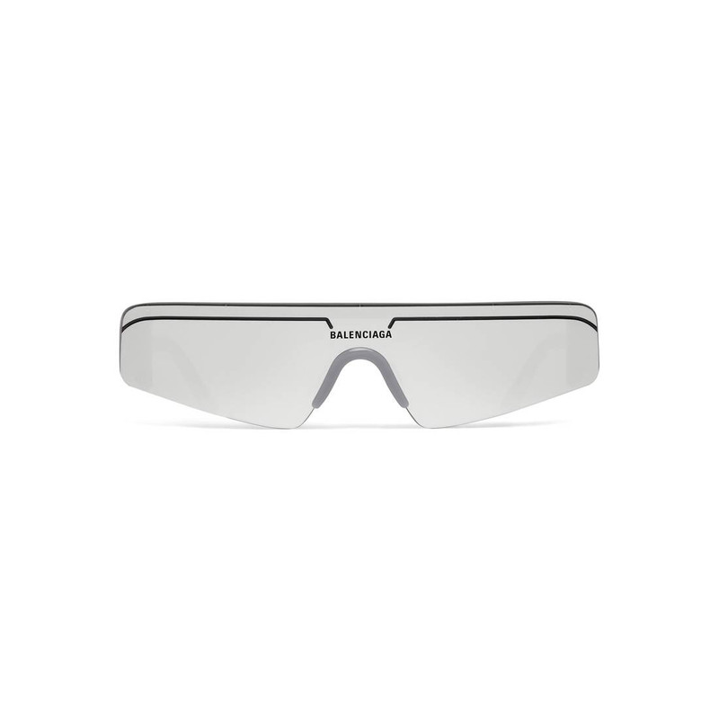 Ski Rectangle Sunglasses in Grey 1