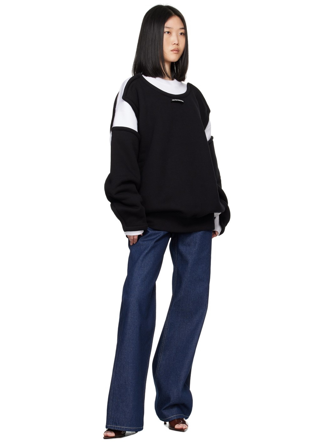 Black & White 'The Petit Grand' Sweatshirt - 4
