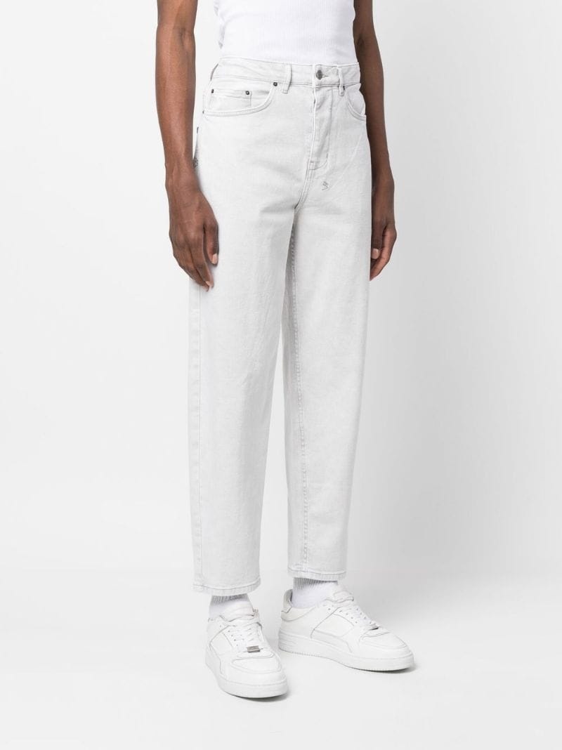 logo-tag mid-rise jeans - 3